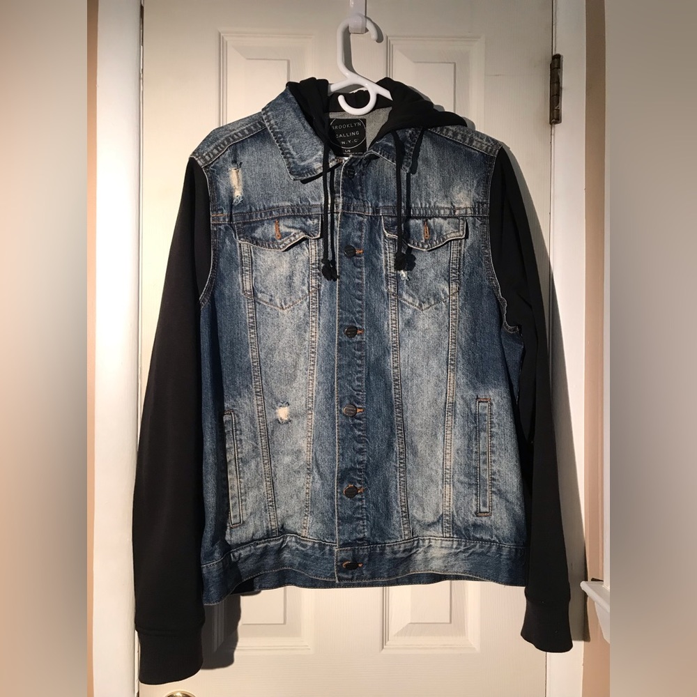 Denim Jacket Sweatshirt Hoodie